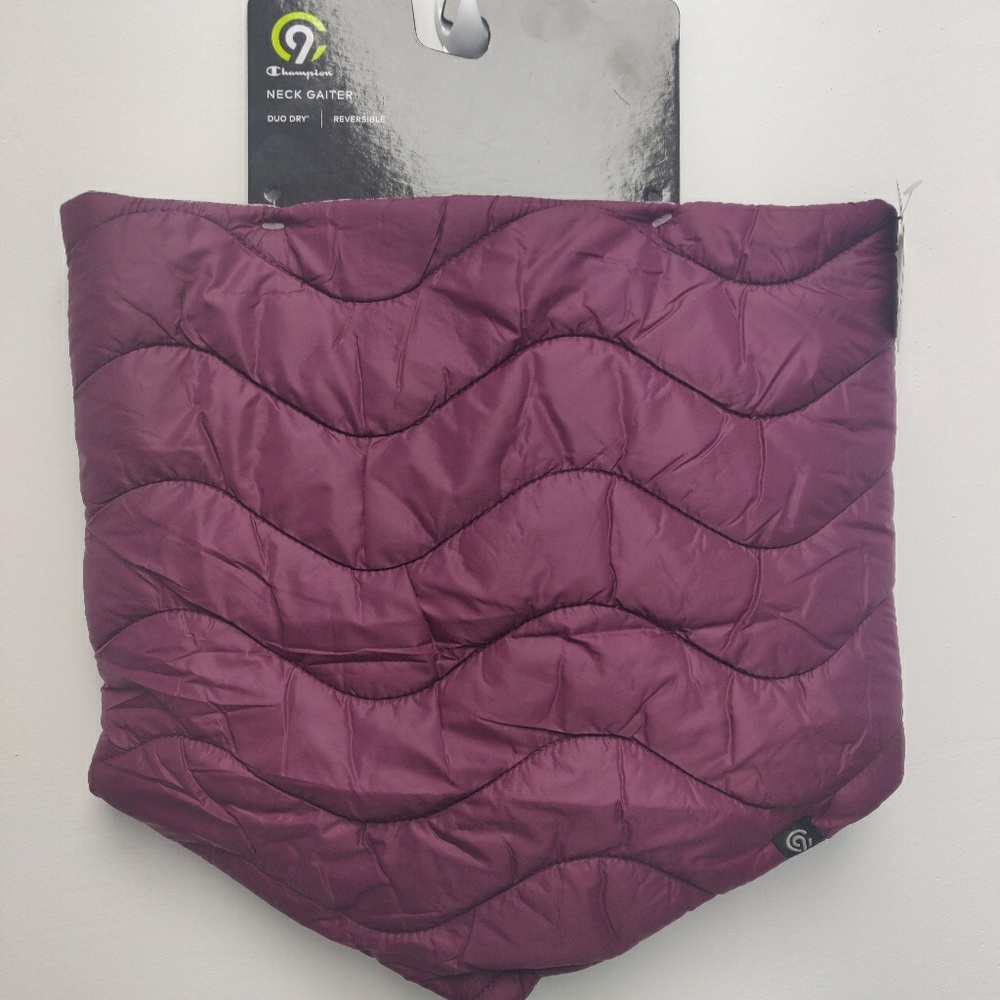 C9 Champion Women’s Quilted Scarf Purple Winter Cl